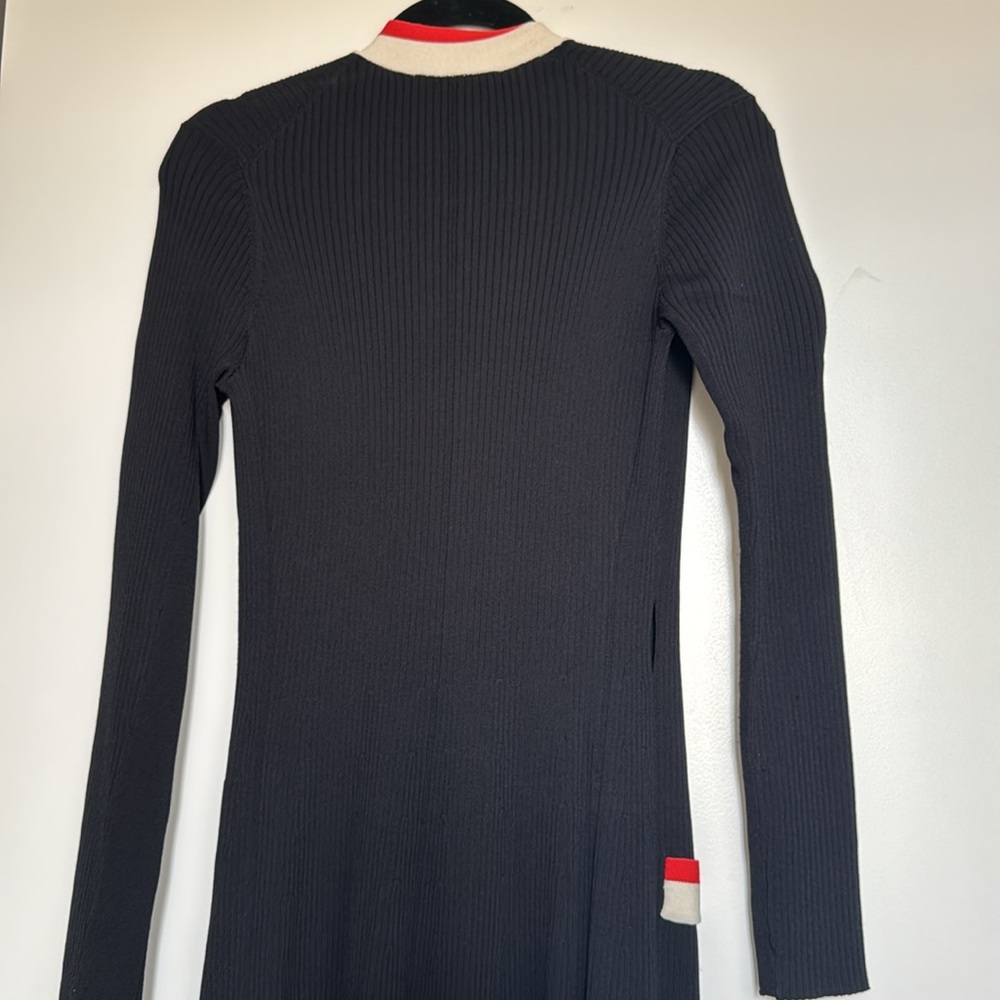 MAJE Ribbed Long Maxi Cardigan - Picture 9 of 11